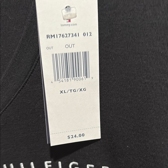 Tommy Hilfiger Women's Black V-Neck Top - Picture 4 of 7